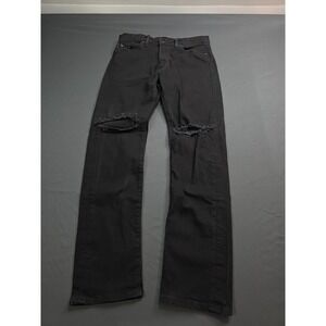 Levi's 510 Premium 33x32 Black Thrashed ‎ Skate Street